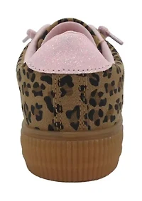 Big Kid Girls Abigail Leopard Sneakers