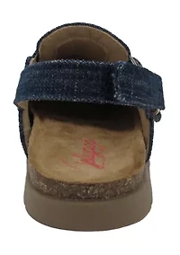 Big Kid Girls Umiki Denim Clogs