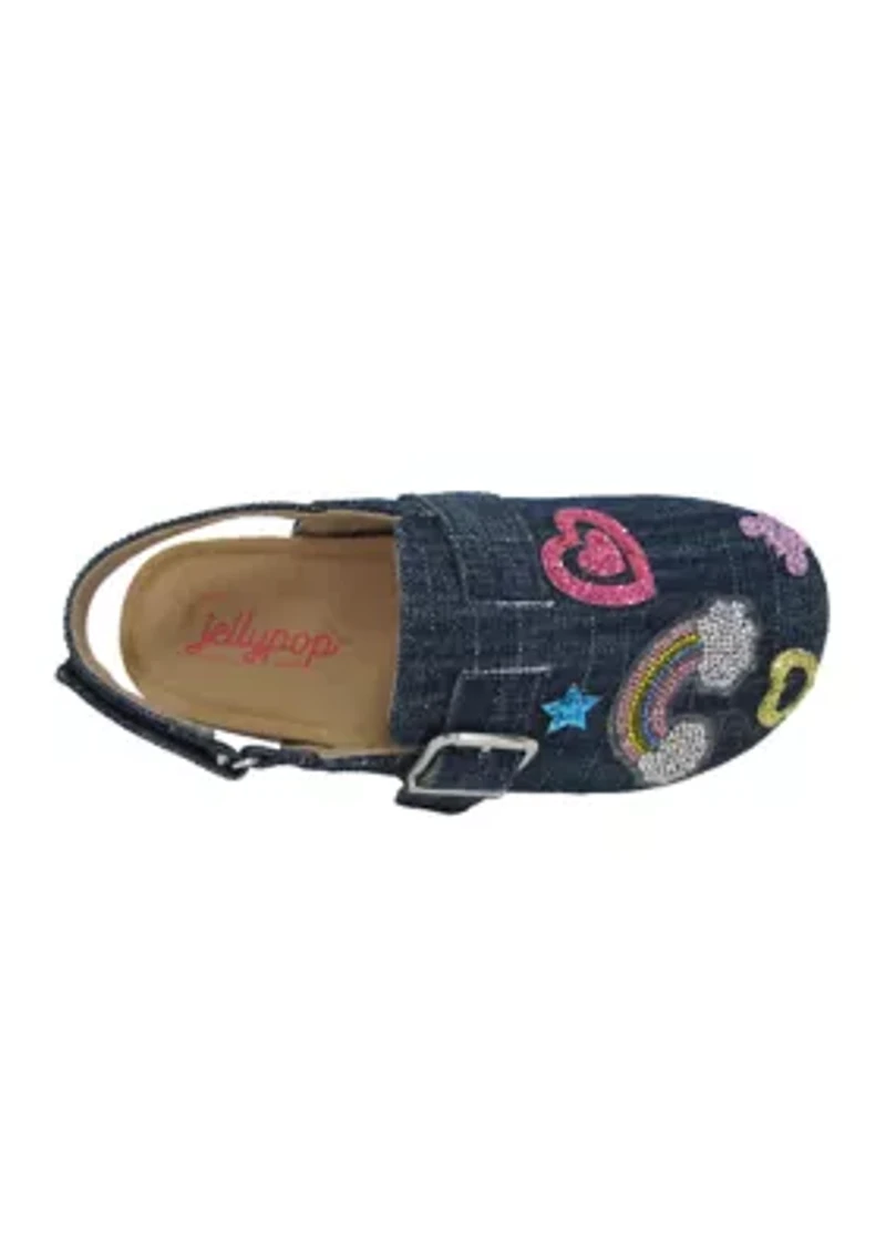 Big Kid Girls Umiki Denim Clogs