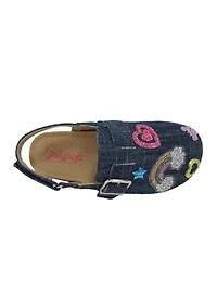 Big Kid Girls Umiki Denim Clogs