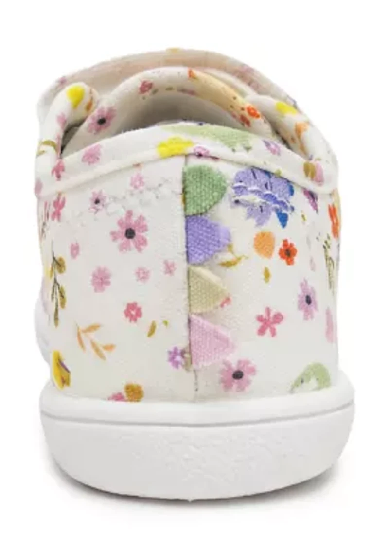 Little Kid Girls Flower Dinos Sneakers