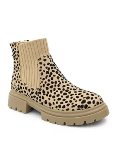 Youth Girls Chassy Spotted Chelsea Booties