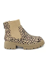 Youth Girls Chassy Spotted Chelsea Booties
