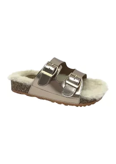 Youth Girls Kammy Metallic Slippers