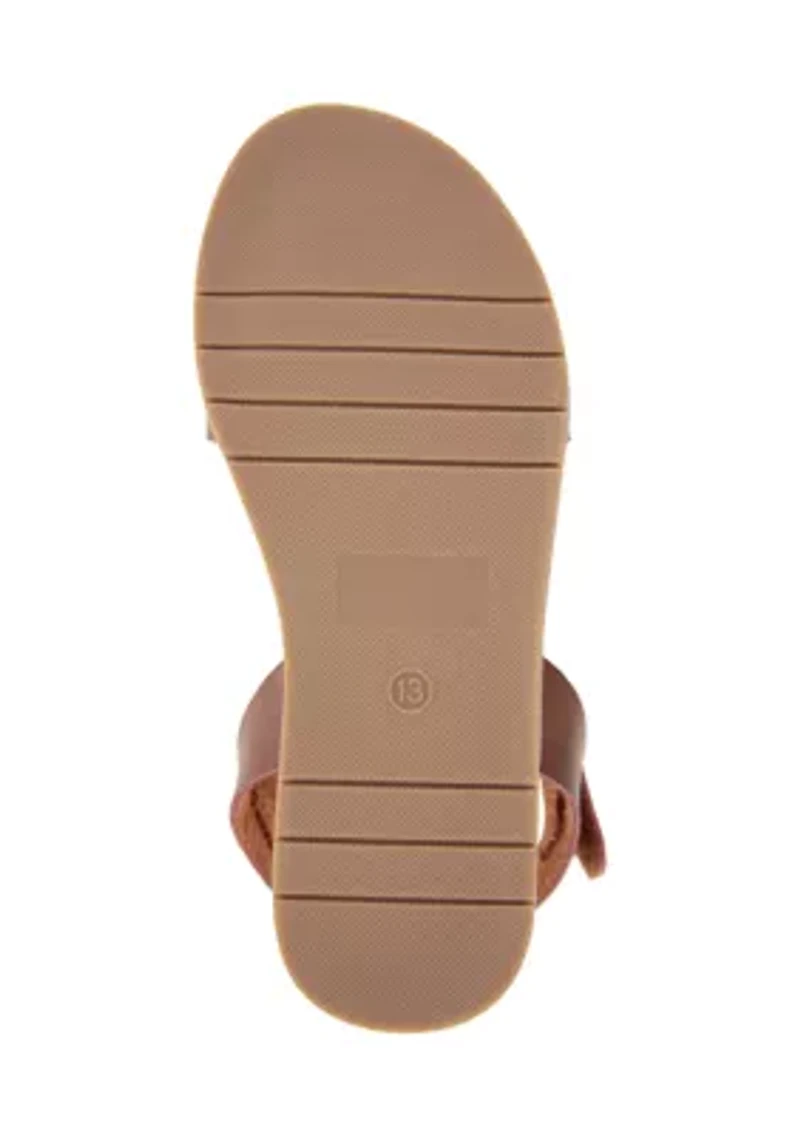 Youth Girls One Strap Sandals