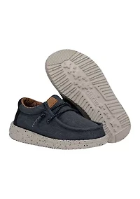 Toddler Boys Wally Washed Canvas Loafers