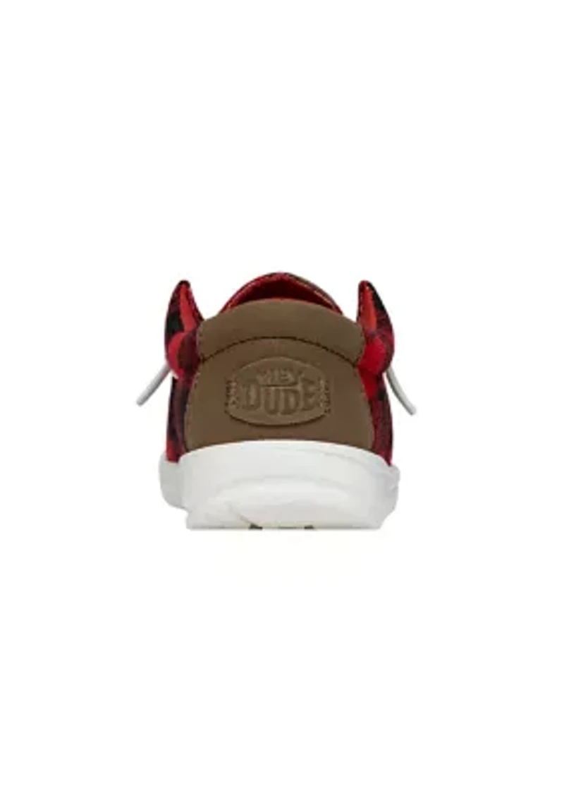 Toddler Girls Wendy Buffalo Plaid Sneaker Loafers