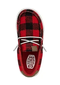 Toddler Girls Wendy Buffalo Plaid Sneaker Loafers