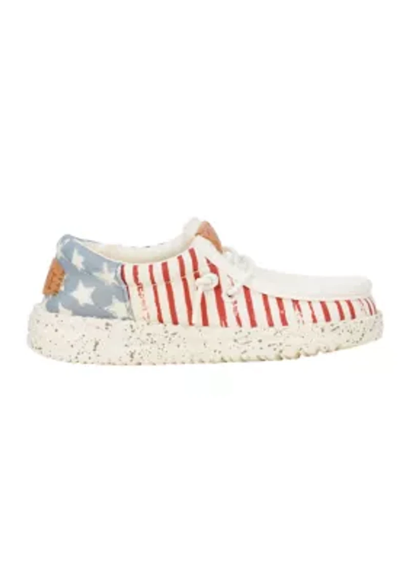 Little Kid Boys Wally Funk T Americana Stars Loafers