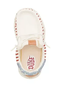 Little Kid Boys Wally Funk T Americana Stars Loafers