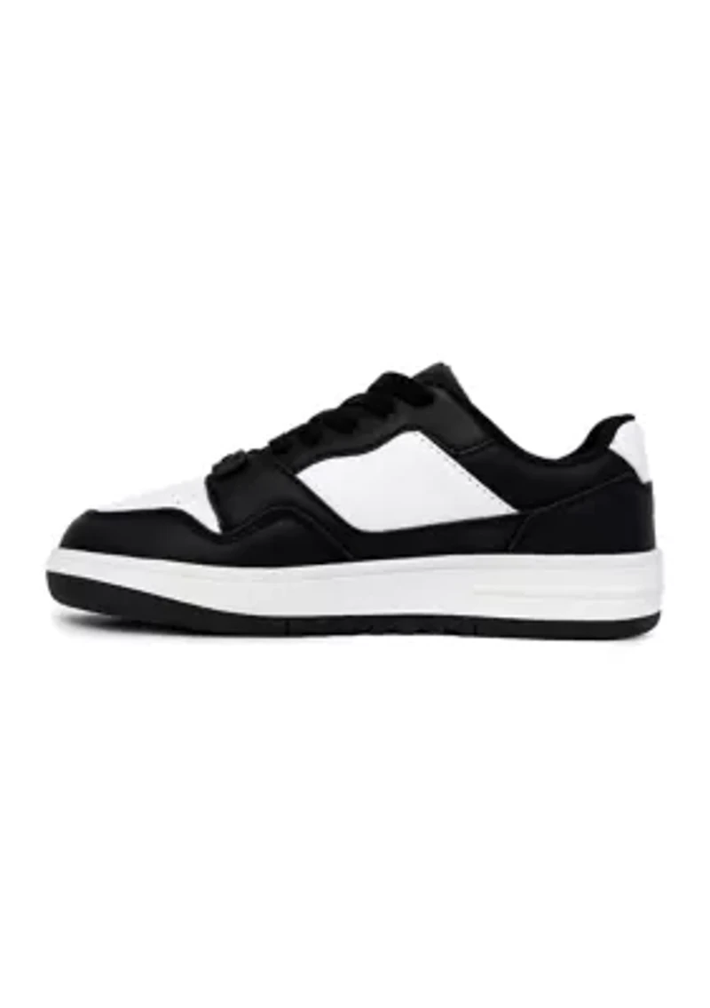 Youth Boys Seaspray Contrast Court Sneakers