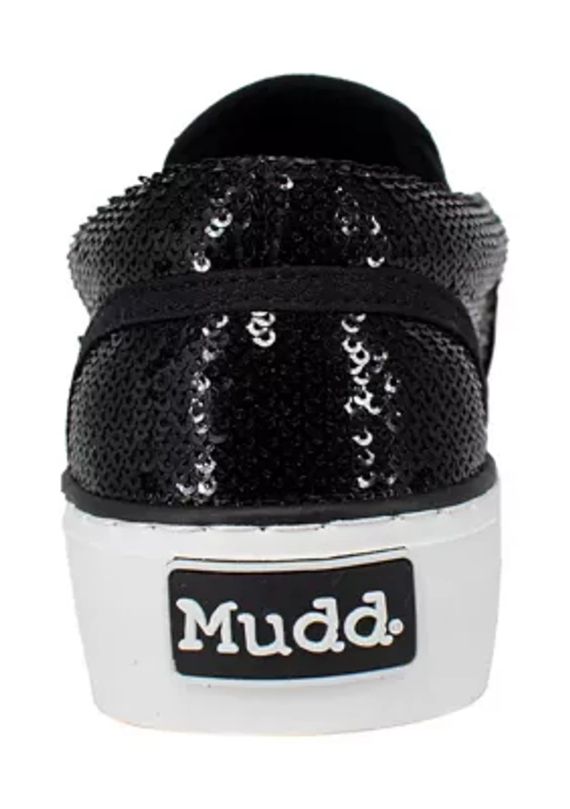 Toddler Girls Poppy Glitter Slip On Sneakers