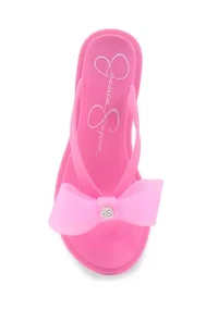 Big Kid Girls Jelly Flip Flop Sandals