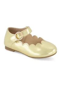 Toddler Girls Amy Scallop Mary Jane Flats