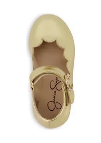 Toddler Girls Amy Scallop Mary Jane Flats