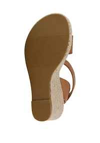 Youth Girls Asha Cuff Wedge Sandals