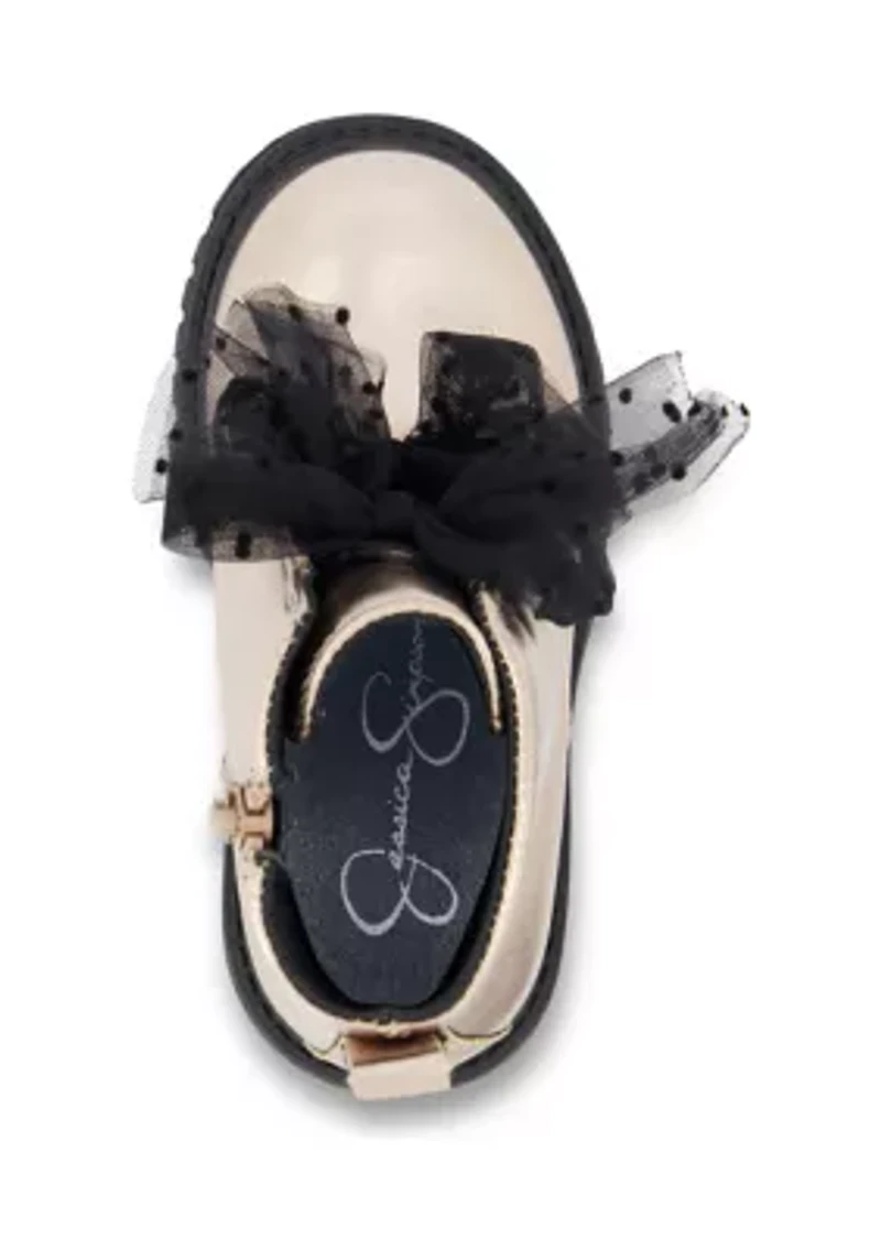 Toddler Girls Daria Double Bow Boots