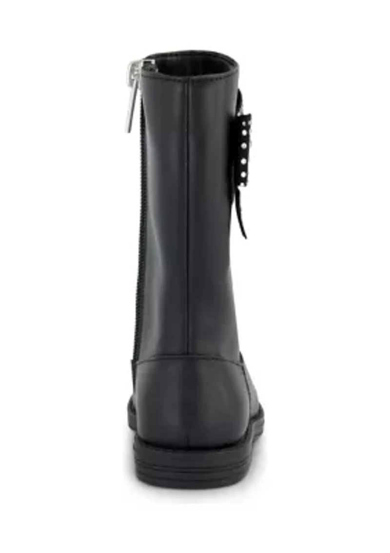 Toddler Girls Evie Ribbon Tall Boots