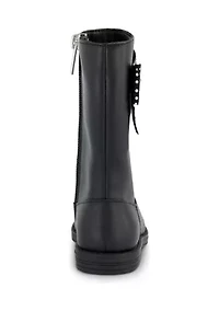 Toddler Girls Evie Ribbon Tall Boots