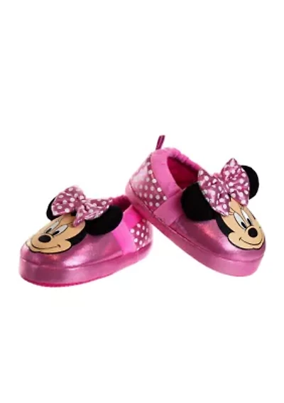 Toddler Girls Minnie Mouse Slippers
