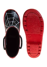 Toddler Boys Spider Man Rain Boots