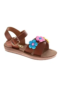 Flowery Comfort Sandals
