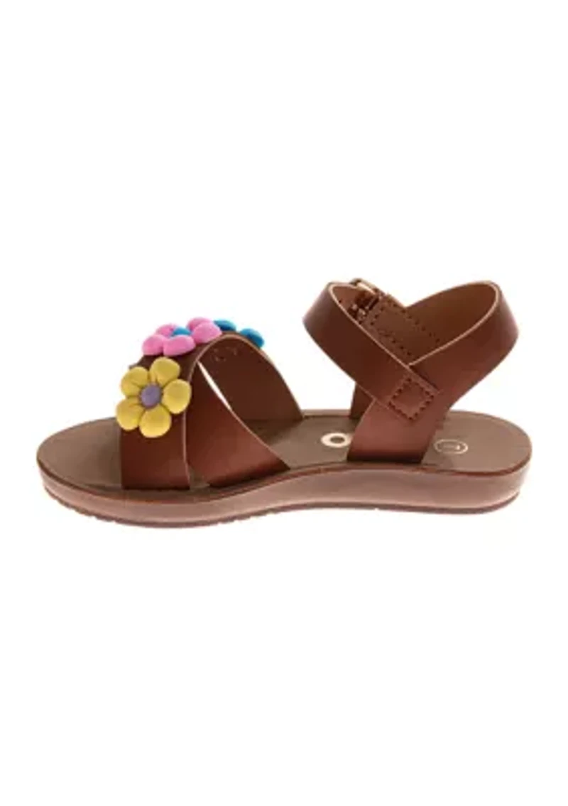 Flowery Comfort Sandals
