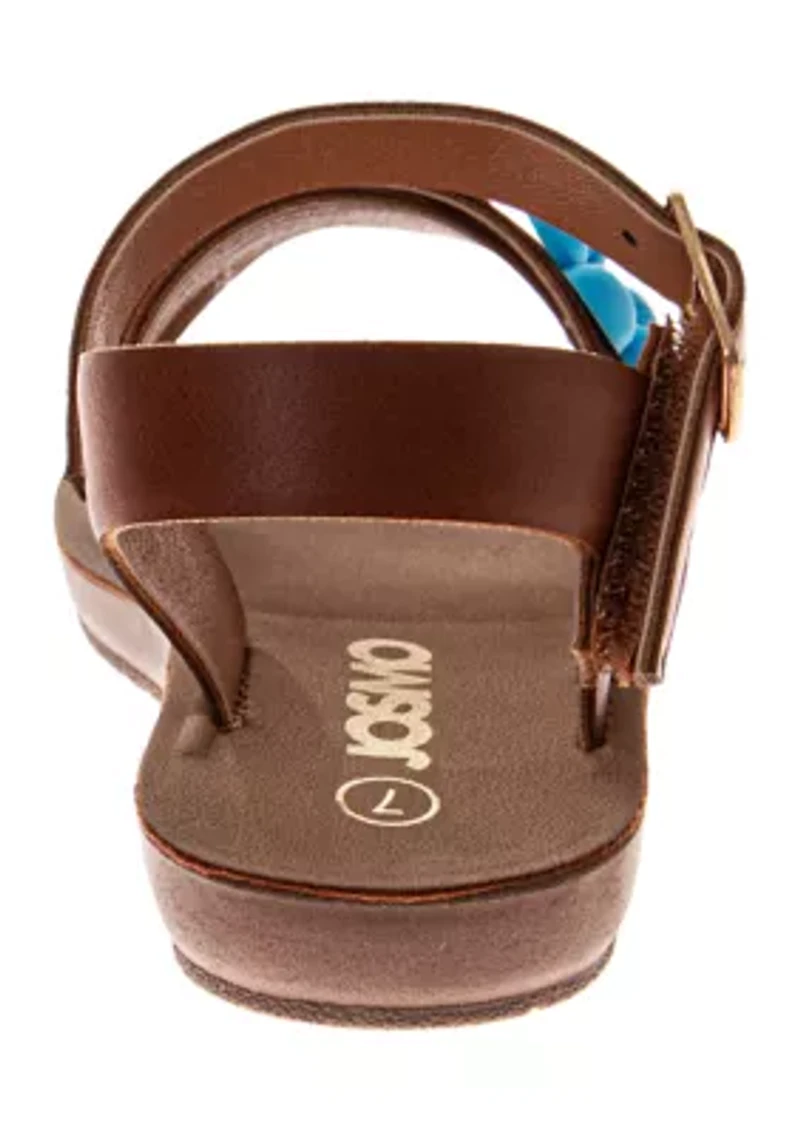 Flowery Comfort Sandals