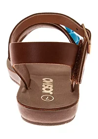 Flowery Comfort Sandals