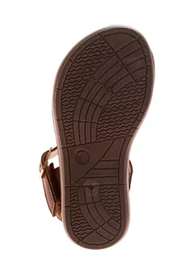 Flowery Comfort Sandals