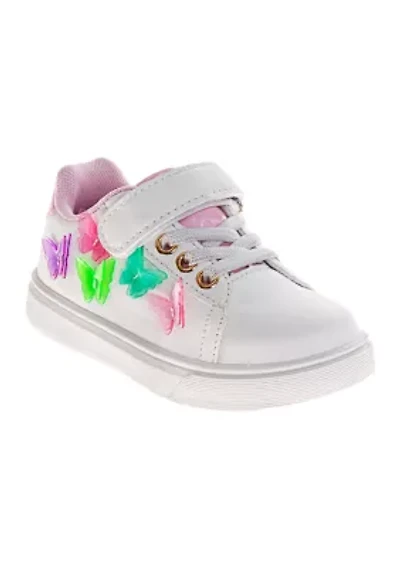 Little Kid Girls Butterfly Casual Sneakers