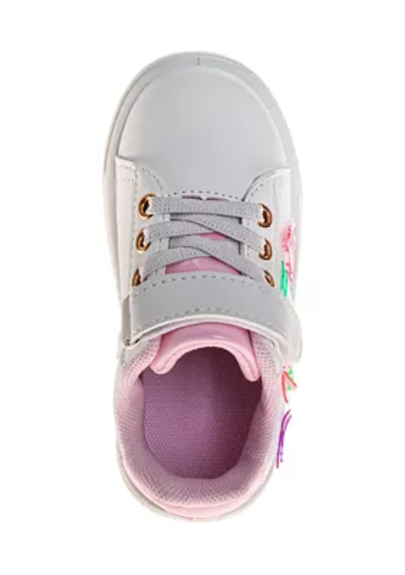 Little Kid Girls Butterfly Casual Sneakers