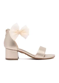 Big Kid Girls Annie Block Heel Sandals