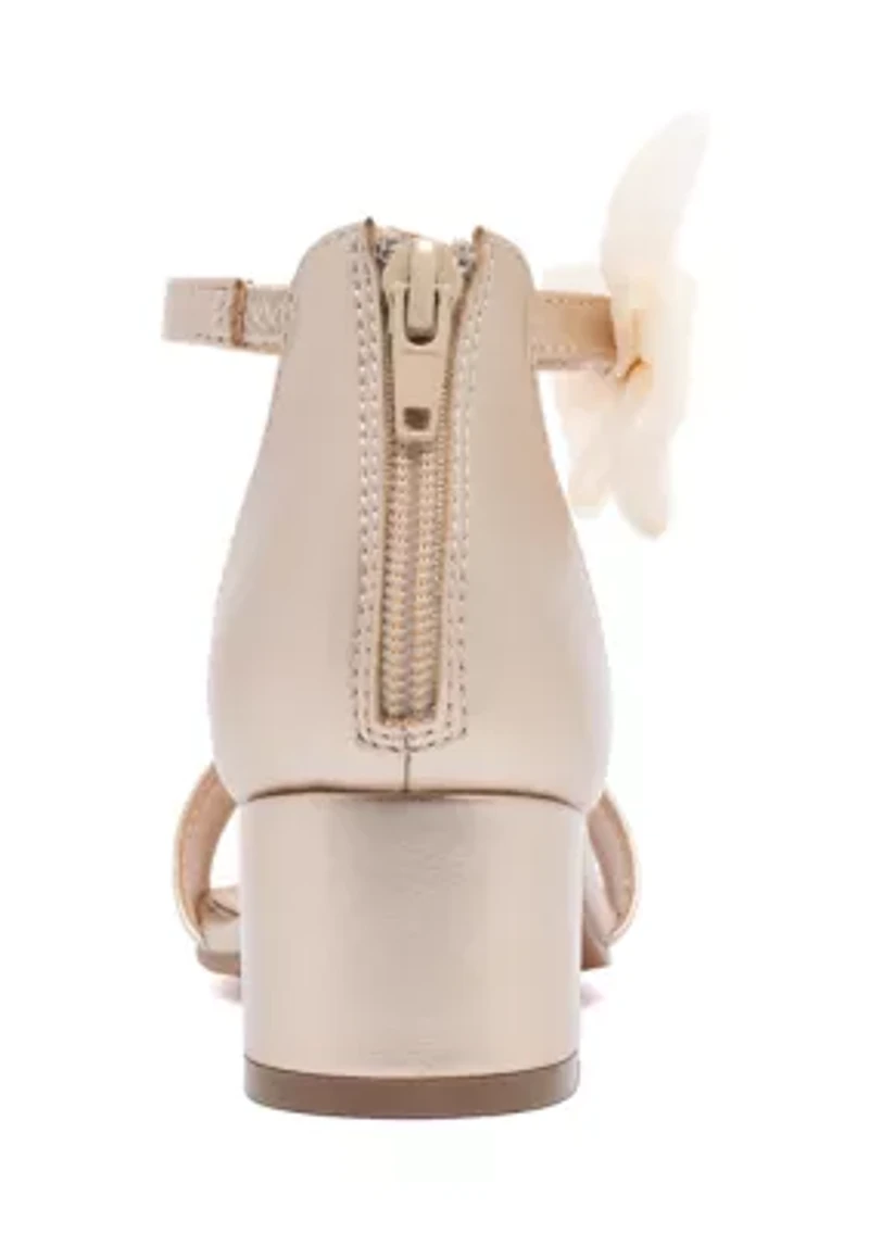 Big Kid Girls Annie Block Heel Sandals