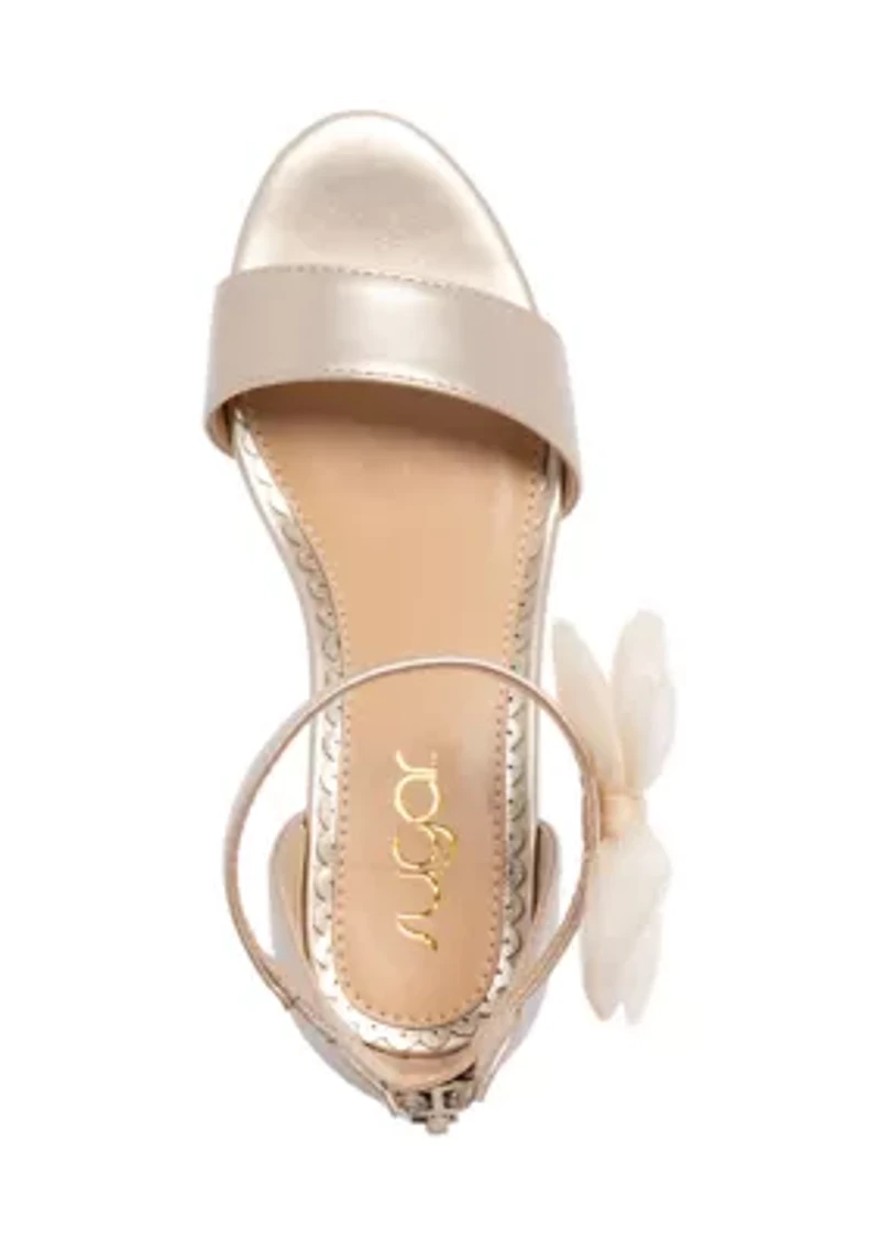 Big Kid Girls Annie Block Heel Sandals