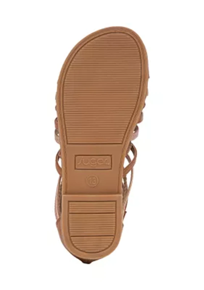 Carra Braided Gladiator Sandals