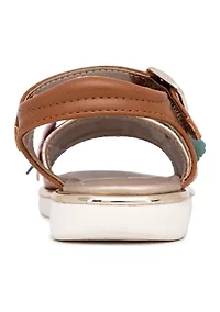 Toddler Girls Tyler Butterfly Appliqué Sandals