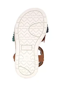 Toddler Girls Tyler Butterfly Appliqué Sandals