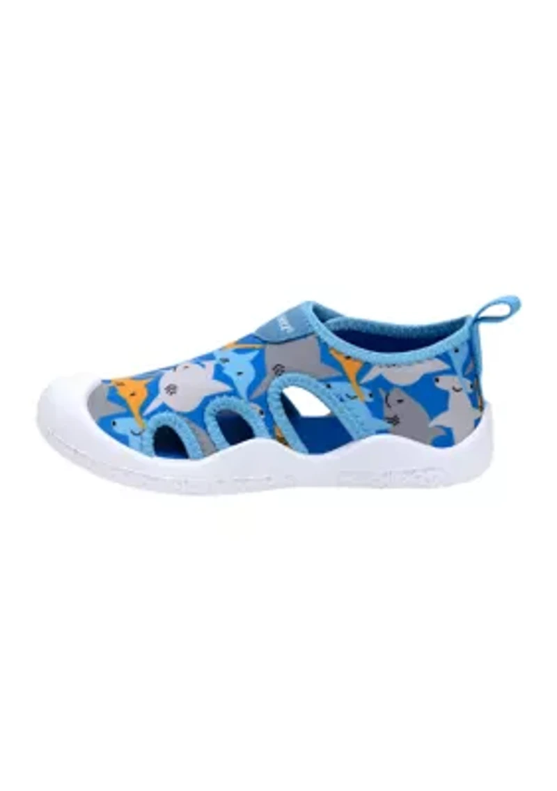 Big Kid Boys Shark Time Water Shoes