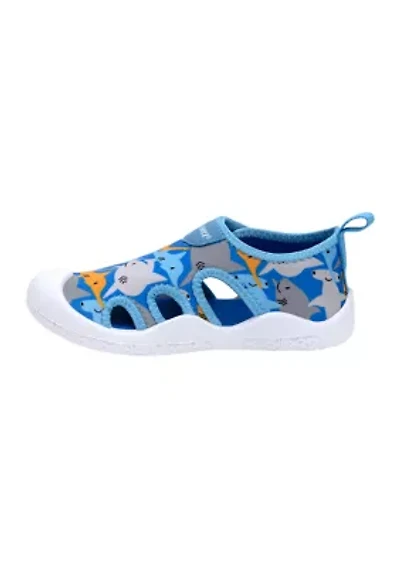 Big Kid Boys Shark Time Water Shoes