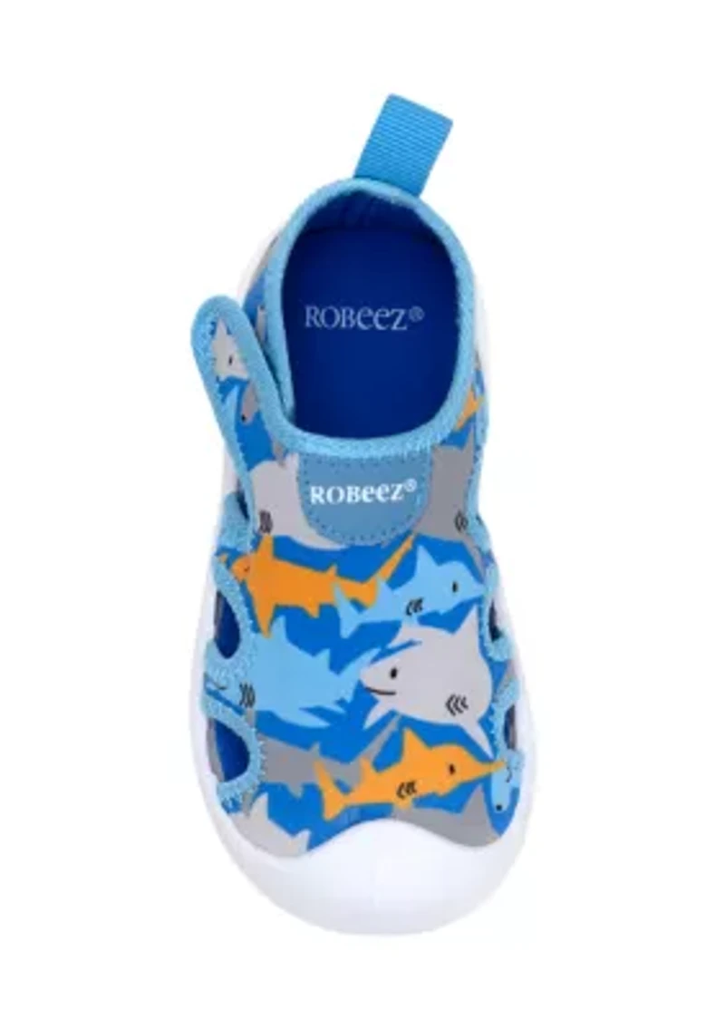 Big Kid Boys Shark Time Water Shoes
