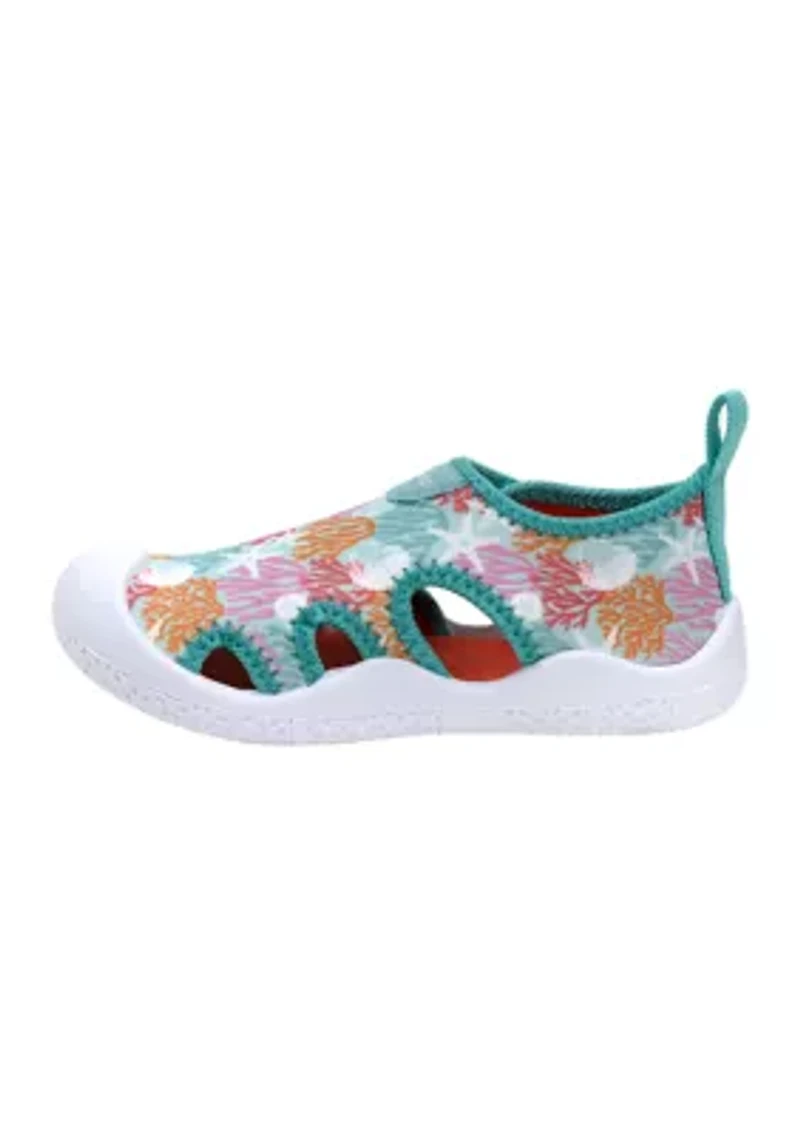 Little Kid Girls Coral Island Water Shoes
