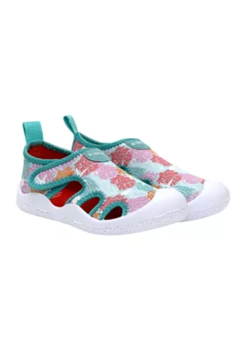 Little Kid Girls Coral Island Water Shoes
