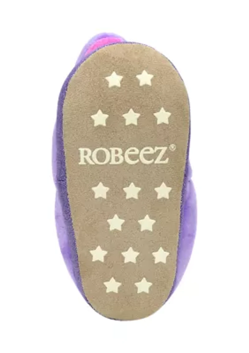 Little Kid Girls Triceratop Lighted Slippers