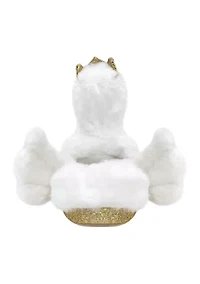 Little Kid Girls Swan Princess Lighted Slippers