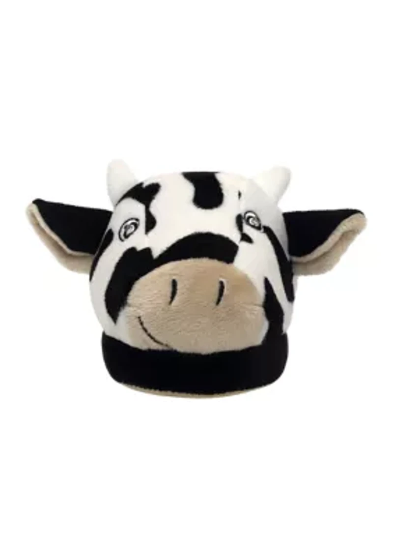 Toddler Moo Lighted Slippers