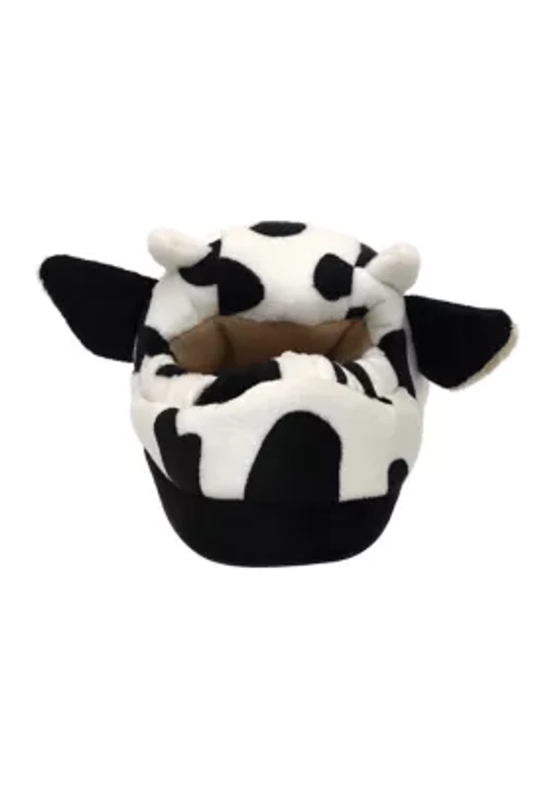 Toddler Moo Lighted Slippers