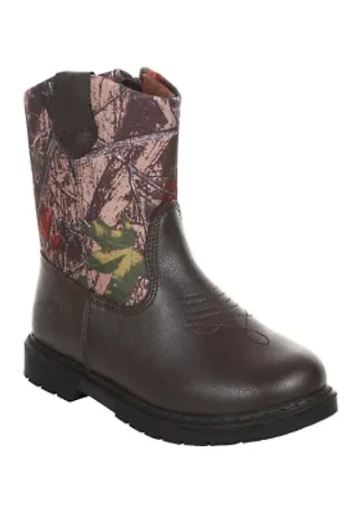 Youth Boys Partner Camo Boots