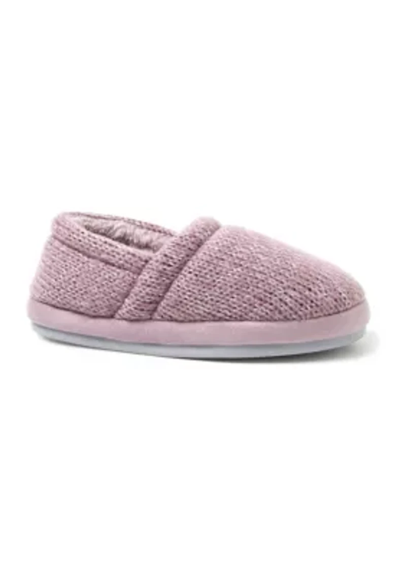 Youth Bentley Marled Knit Closeback Slippers