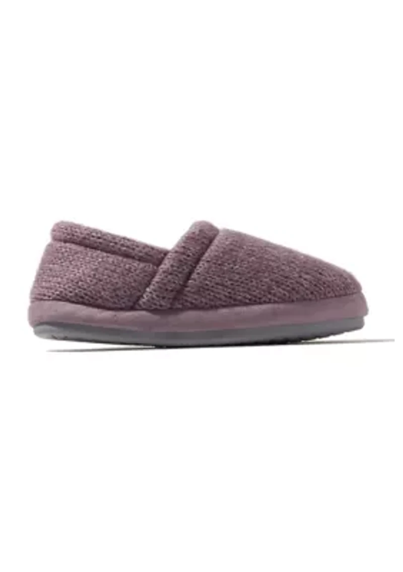 Youth Bentley Marled Knit Closeback Slippers